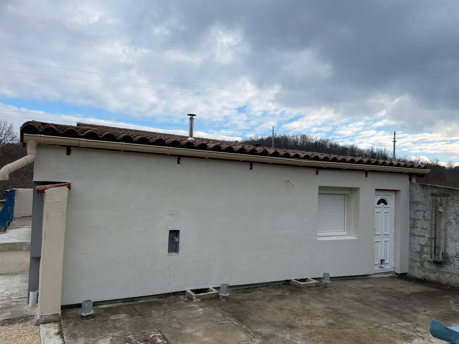 Début rénovation façade